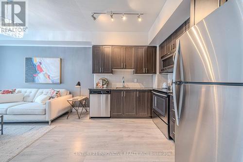 2210 - 3700 Hwy 7, Vaughan, ON - Indoor Photo Showing Kitchen With Stainless Steel Kitchen