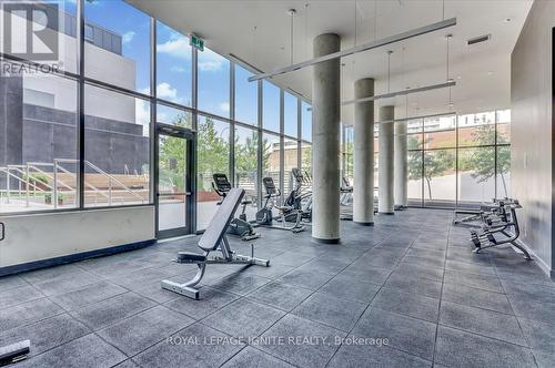 1106 - 120 Varna Drive Drive, Toronto (Englemount-Lawrence), ON - Indoor Photo Showing Gym Room