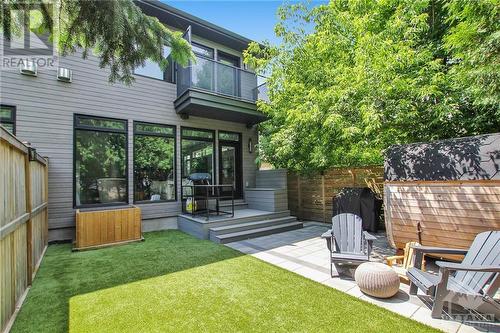 Backyard - 135 Carleton Avenue, Ottawa, ON - Outdoor With Balcony With Deck Patio Veranda With Exterior