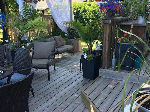 Terrasse - 185 Boul. Simard, Saint-Lambert, QC - Outdoor With Deck Patio Veranda With Exterior