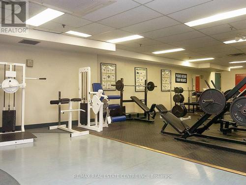 1111 - 716 The West Mall, Toronto (Eringate-Centennial-West Deane), ON - Indoor Photo Showing Gym Room