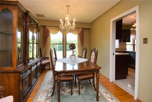 310 Montmorency Drive, Hamilton, ON - Indoor Photo Showing Dining Room