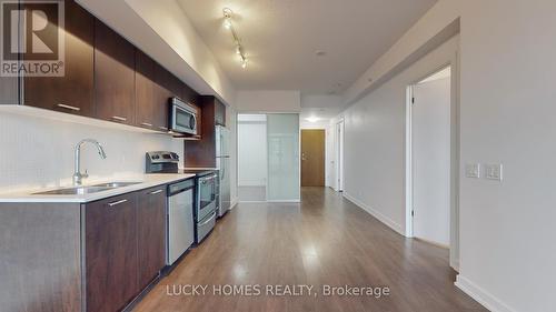 703 - 2212 Lake Shore Boulevard W, Toronto (Mimico), ON - Indoor Photo Showing Kitchen With Double Sink