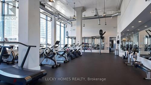 703 - 2212 Lake Shore Boulevard W, Toronto (Mimico), ON - Indoor Photo Showing Gym Room