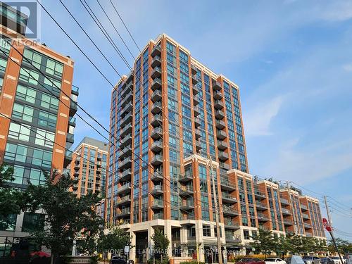 608 - 31 Tippett Road, Toronto (Clanton Park), ON - Outdoor With Balcony With Facade