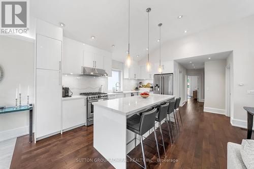 16 Benway Drive, Toronto (Rexdale-Kipling), ON - Indoor Photo Showing Kitchen With Upgraded Kitchen