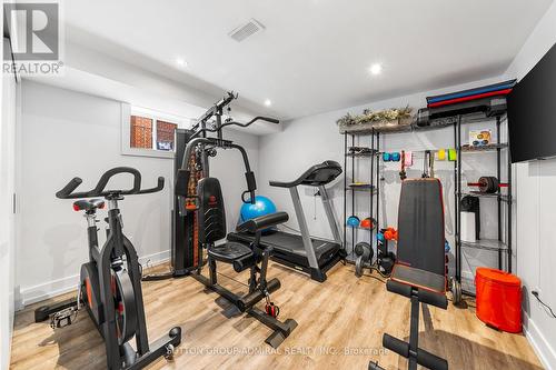 16 Benway Drive, Toronto (Rexdale-Kipling), ON - Indoor Photo Showing Gym Room