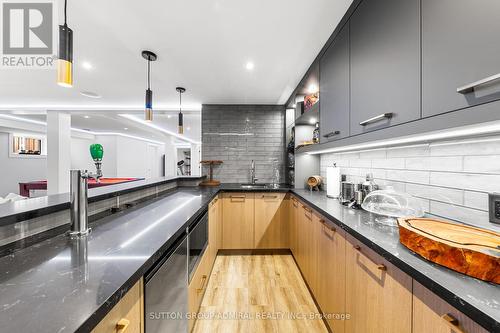 16 Benway Drive, Toronto (Rexdale-Kipling), ON - Indoor Photo Showing Kitchen