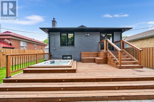 16 Benway Drive, Toronto (Rexdale-Kipling), ON - Outdoor With Deck Patio Veranda With Exterior