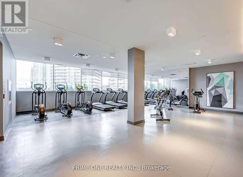 1603 - 4655 Glen Erin Drive, Mississauga, ON - Indoor Photo Showing Gym Room