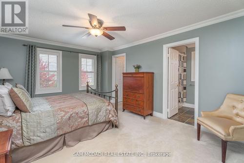 3852 Rosanna Drive, Mississauga (Churchill Meadows), ON - Indoor Photo Showing Bedroom