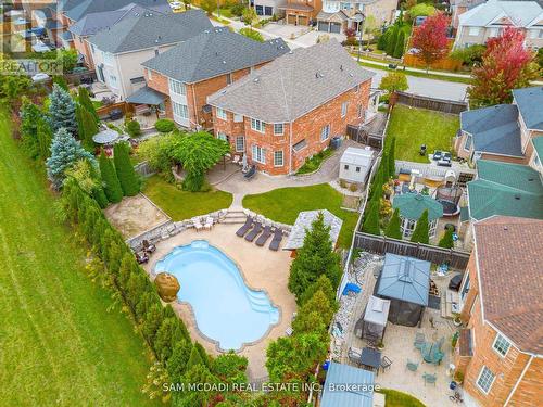 3852 Rosanna Drive, Mississauga (Churchill Meadows), ON - Outdoor With In Ground Pool With Deck Patio Veranda With View