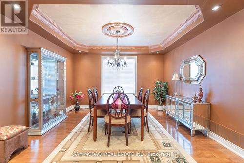 3852 Rosanna Drive, Mississauga (Churchill Meadows), ON - Indoor Photo Showing Dining Room