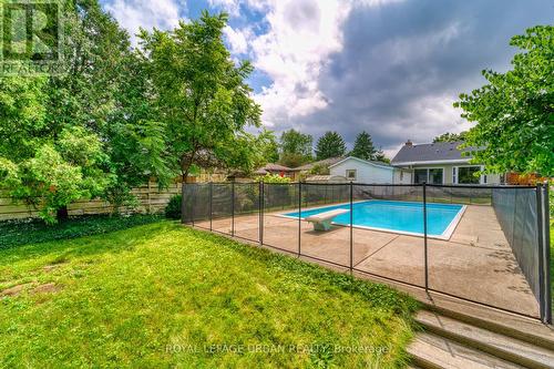 1466 Oakdale Street, London, ON - Outdoor With In Ground Pool With Backyard