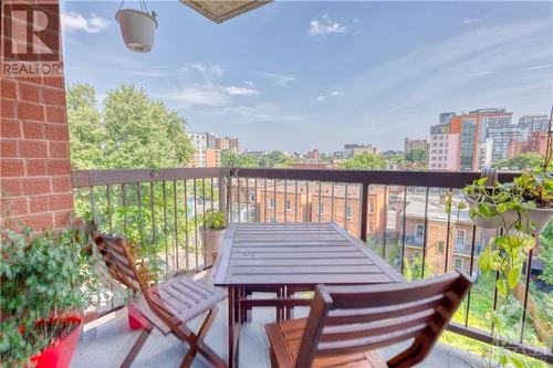 222 Guigues Avenue Unit#504, Ottawa, ON - Outdoor With Balcony With Exterior