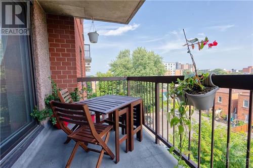 222 Guigues Avenue Unit#504, Ottawa, ON - Outdoor With Balcony With Exterior