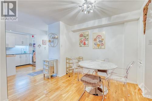 222 Guigues Avenue Unit#504, Ottawa, ON - Indoor Photo Showing Dining Room