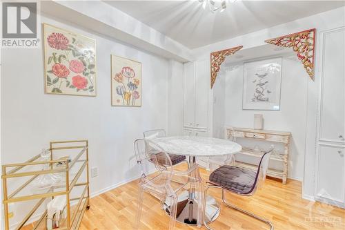 222 Guigues Avenue Unit#504, Ottawa, ON - Indoor Photo Showing Dining Room