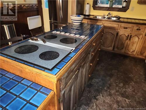 16032 Route 105, Dsl De Drummond/Dsl Of Drummond, NB - Indoor Photo Showing Kitchen With Double Sink