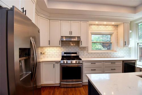 Beautiful stainless steel appliances - 185 Fairleigh Avenue S, Hamilton, ON - Indoor Photo Showing Kitchen