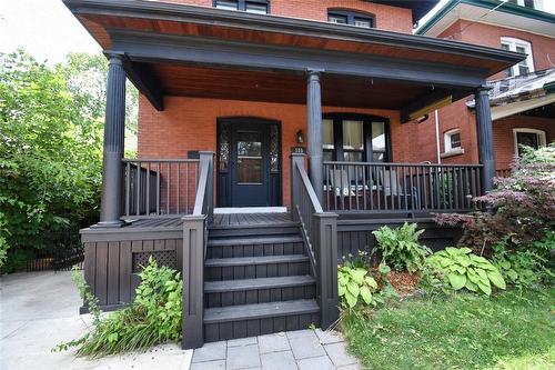 Grand veranda - 185 Fairleigh Avenue S, Hamilton, ON - Outdoor With Deck Patio Veranda