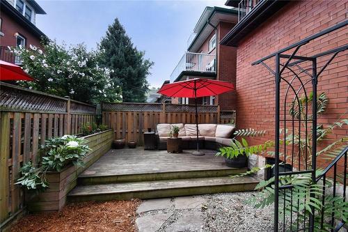 Backyard Deck - 185 Fairleigh Avenue S, Hamilton, ON - Outdoor With Deck Patio Veranda With Exterior