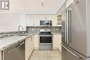 212 - 1050 The Queensway, Toronto (Islington-City Centre West), ON  - Indoor Photo Showing Kitchen With Stainless Steel Kitchen With Upgraded Kitchen 