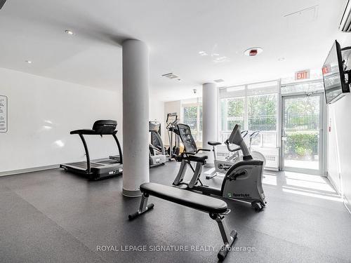 605-2 Covington Rd, Toronto, ON - Indoor Photo Showing Gym Room