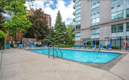 605-2 Covington Rd, Toronto, ON - Outdoor With In Ground Pool