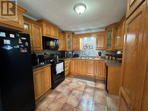 4 Job Street, Gambo, NL - Indoor Photo Showing Kitchen With Double Sink