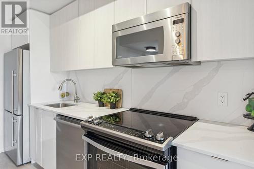 510 - 3237 Bayview Avenue, Toronto (Bayview Woods-Steeles), ON - Indoor Photo Showing Kitchen With Stainless Steel Kitchen With Upgraded Kitchen