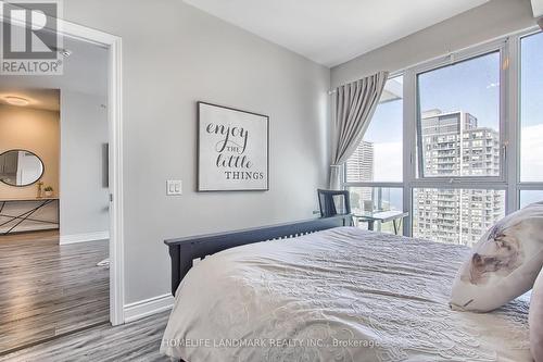 3810 - 10 Park Lawn Road, Toronto (Mimico), ON - Indoor Photo Showing Bedroom