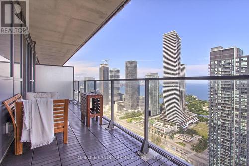 3810 - 10 Park Lawn Road, Toronto (Mimico), ON - Outdoor With Balcony