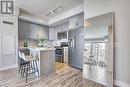 3810 - 10 Park Lawn Road, Toronto (Mimico), ON  - Indoor Photo Showing Kitchen With Stainless Steel Kitchen With Upgraded Kitchen 