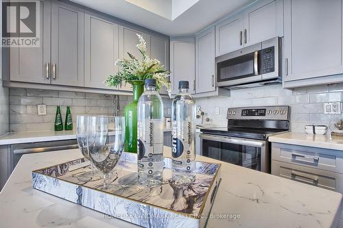 3810 - 10 Park Lawn Road, Toronto (Mimico), ON - Indoor Photo Showing Kitchen