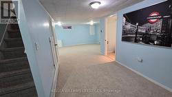 Rec room with new carpet Aug 2024 - 