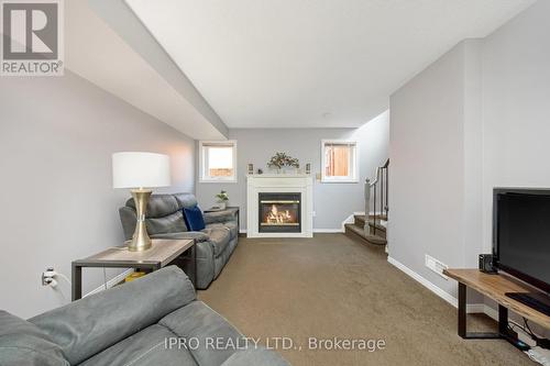 45 Flemington Drive, Caledon, ON - Indoor Photo Showing Living Room With Fireplace