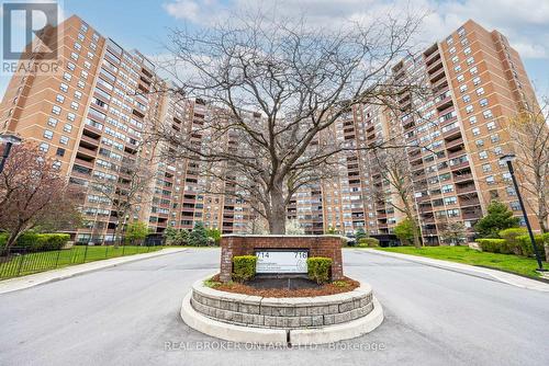 412 - 714 The West Mall, Toronto (Eringate-Centennial-West Deane), ON - Outdoor With Balcony With Facade