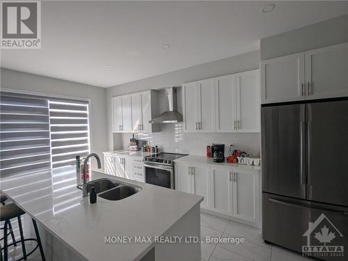 242 Beaugency Street, Ottawa, ON - Indoor Photo Showing Kitchen With Double Sink