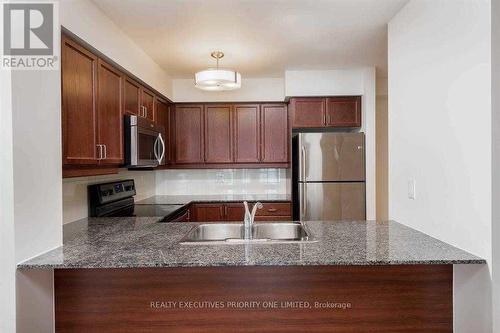 620 - 185 Oneida Crescent, Richmond Hill, ON - Indoor Photo Showing Kitchen With Double Sink