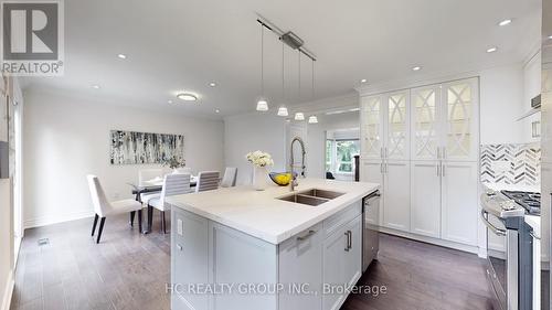 3 Phalen Crescent, Toronto (Milliken), ON - Indoor Photo Showing Kitchen With Double Sink With Upgraded Kitchen