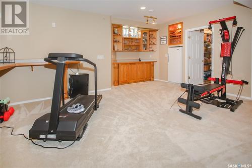 206 Braeshire Lane, Saskatoon, SK - Indoor Photo Showing Gym Room