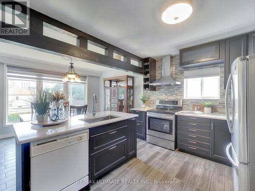 216 Gary Drive, Toronto (Humberlea-Pelmo Park), ON - Indoor Photo Showing Kitchen