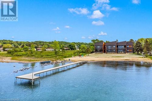 535 Isaac Street Unit# 203, South Bruce Peninsula, ON - Outdoor With Body Of Water With View