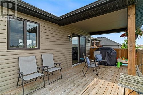 167 17Th Avenue A, Hanover, ON - Outdoor With Deck Patio Veranda With Exterior