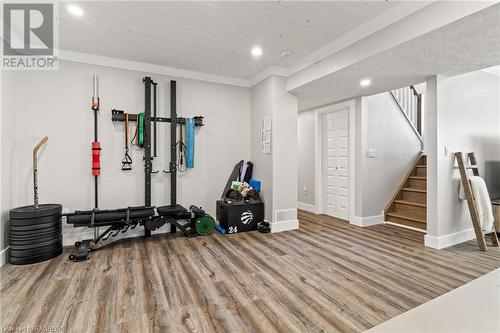 167 17Th Avenue A, Hanover, ON - Indoor Photo Showing Gym Room