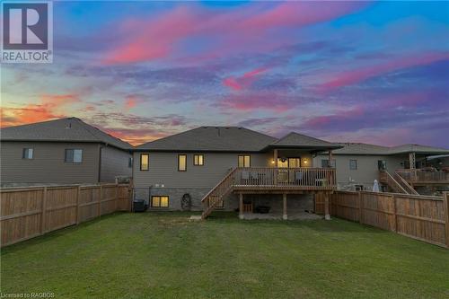 167 17Th Avenue A, Hanover, ON - Outdoor With Deck Patio Veranda