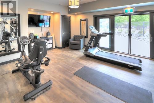 800 Bighorn Boulevard Unit# 822A, Radium Hot Springs, BC - Indoor Photo Showing Gym Room