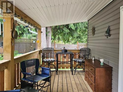 117-8430 Springbrook Road, Powell River, BC - Outdoor With Deck Patio Veranda With Exterior