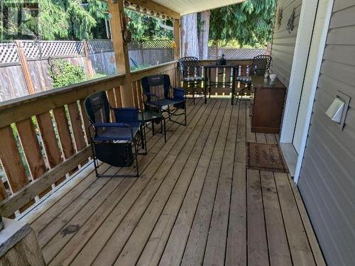 117-8430 Springbrook Road, Powell River, BC - Outdoor With Deck Patio Veranda With Exterior